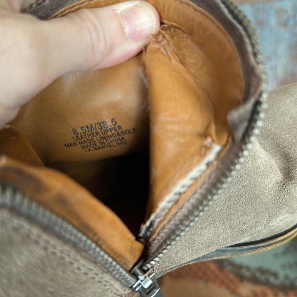 Lucky Brand Bartalino Suede Bootie Size 8.5 - Picture 10 of 10